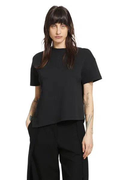 Loewe Asymmetric T-shirt In Black
