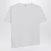 Loewe Asymmetrical Cotton-blend T-shirt In White