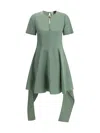 Loewe Pebble Dress In Viscose And Linen