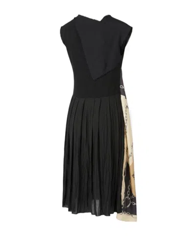 Loewe Asymmetrical Dress In Black