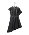 Loewe Asymmetrical Dress In Black