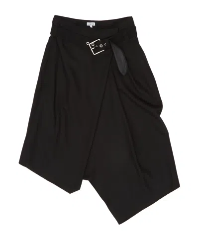 Loewe Asymmetrical Skirt In Blue