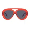 Loewe Aviator Frame Sunglasses In Multi