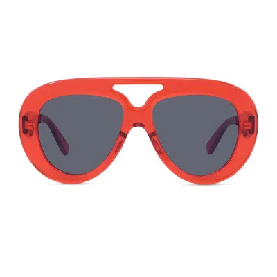 Loewe Aviator Frame Sunglasses In Multi