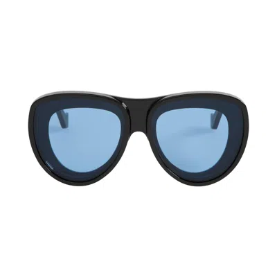 Pre-owned Loewe Aviator Sunglasses 'black/blue' | Men's Size Onesize