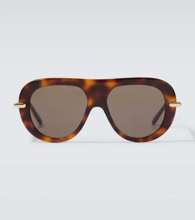 Loewe Aviator Sunglasses In Multi