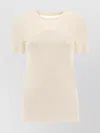 Loewe Silk And Viscose T-shirt T-shirts White
