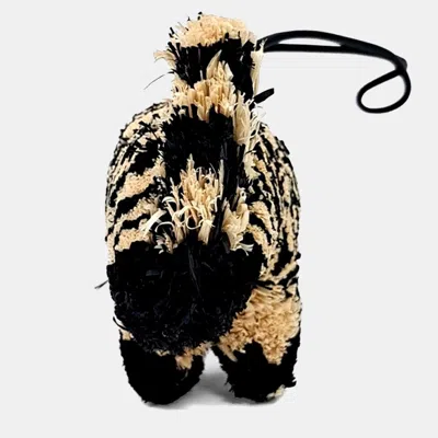 Pre-owned Loewe Bag Charm In Beige
