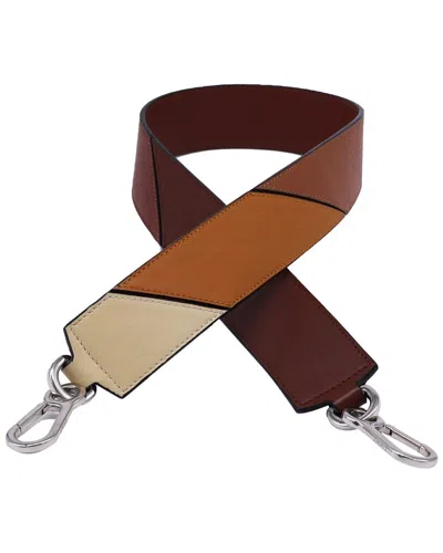 Loewe Bag Strap (authentic Pre-loved) In Brown