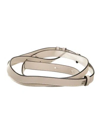 Pre-owned Loewe Bag Strap In Neutral