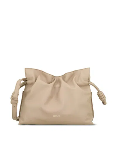 Loewe Flamenco Clutch Mini In Nude & Neutrals