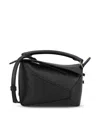 Loewe Small Puzzle Edge Tote Bag In Black