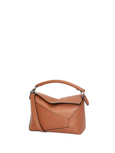 Loewe Women's Small Puzzle Edge Bag In Brown
