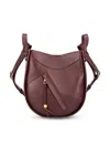 Loewe Hammock Slice Tote Bag In Dark Burgundy