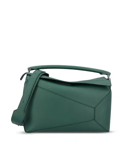 Loewe Bags In Evergreen
