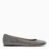 Loewe Toy Strass Goat Skin Ballerinas In Black