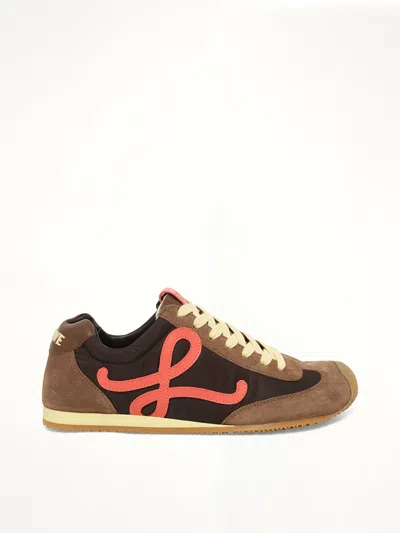Loewe Ballet Runner Sneakers In Brown