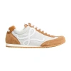 Loewe Ballet Runner 2.0 In Nylon And Calfskin In Brown