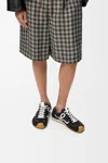 Loewe Black Logo Runner Sneakers In Black