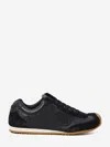 Loewe Ballet Runner 2.0 Suede-trimmed Leather Sneakers In Black