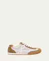 Loewe Ballet Runner 2.0 In Nylon And Calfskin In Neutral