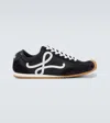 Loewe Black And White Sneaker Ballet Runner 2.0 Men In Black