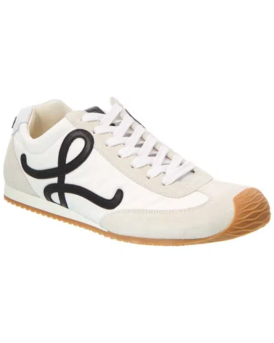 Loewe Ballet Runner 2.0 Nylon And Suede Sneakers In Gray