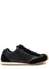 Loewe Womens Ballet Runner 2.0 Low-top Leather Trainers Blac