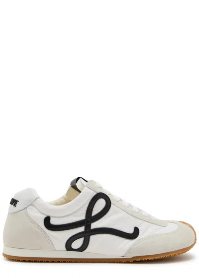 Loewe Ballet Runner 2.0 Panelled Nylon Sneakers In White