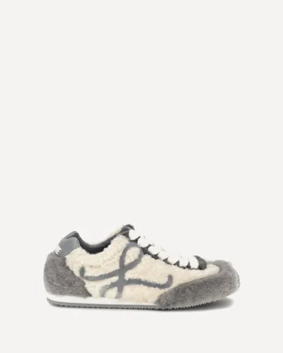 LOEWE BALLET RUNNER 2.0 SHEARLING SNEAKERS