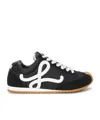Loewe Black And White Sneaker Ballet Runner 2.0 Men In Black