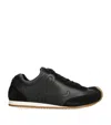 Loewe Womens Ballet Runner 2.0 Low-top Leather Trainers Blac In Black