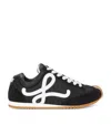 Loewe Black And White Sneaker Ballet Runner 2.0 Men In Black