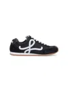 Loewe Black And White Sneaker Ballet Runner 2.0 Men In Black