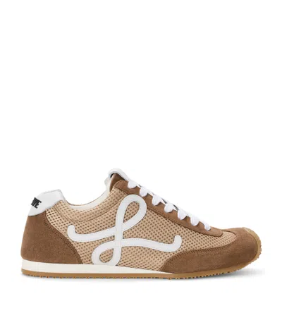 Loewe Ballet Runner 2.0 Sneakers In Brown