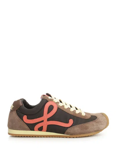 LOEWE BALLET RUNNER 2.0 SNEAKERS BROWN