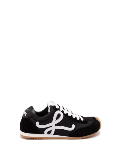 Loewe `ballet Runner 2.0` Sneakers In Nylon And Calfskin