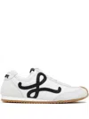 Loewe Ballet Runner 2.0 Leather Sneakers In White