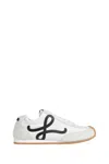 Loewe Ballet Runner 2.0 Nylon And Calfskin Low-top Sneakers In White