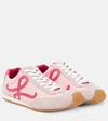 Loewe Runner 2.0 Sneakers With Ridged Sole In Pink