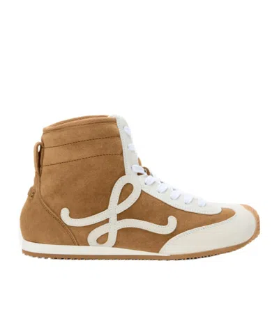 Loewe Ballet Runner High-top Sneakers In Multi