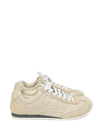 Pre-owned Loewe Ballet Runner Sneakers In Neutral