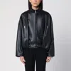 LOEWE BALLOON BLACK LEATHER JACKET