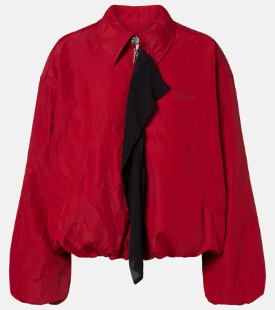 Loewe Balloon Blouson In Red