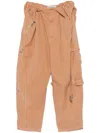 Loewe Balloon Cargo Pants In Brown