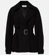 Loewe Cotton Gabardine Jacket In Black