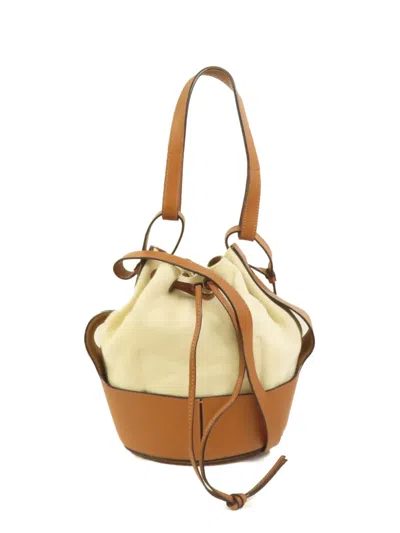 Pre-owned Loewe Balloon Shoulder Bag In Brown