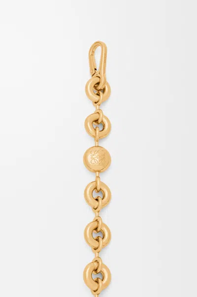 Loewe Short Donut Chain For Woman In Gold