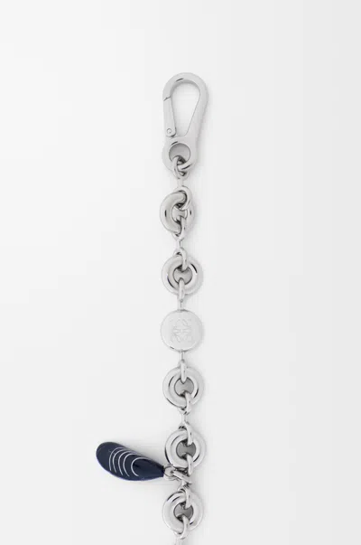 Loewe Donut Chain With Charms For Woman In Silver