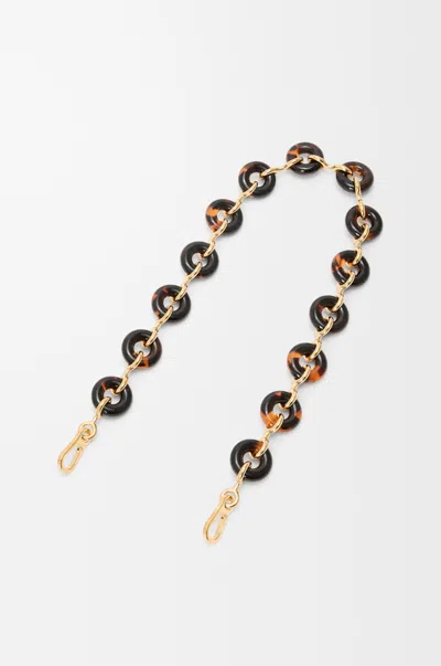 Loewe Bandoulière Chaîne Épaisse Donut Pour Femme In Gold